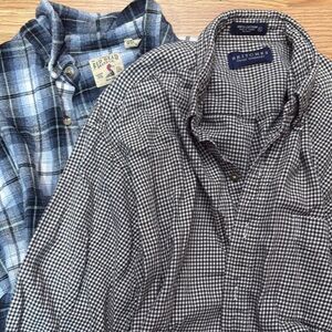 Gitman and Britches Plaid Flannel Shirts